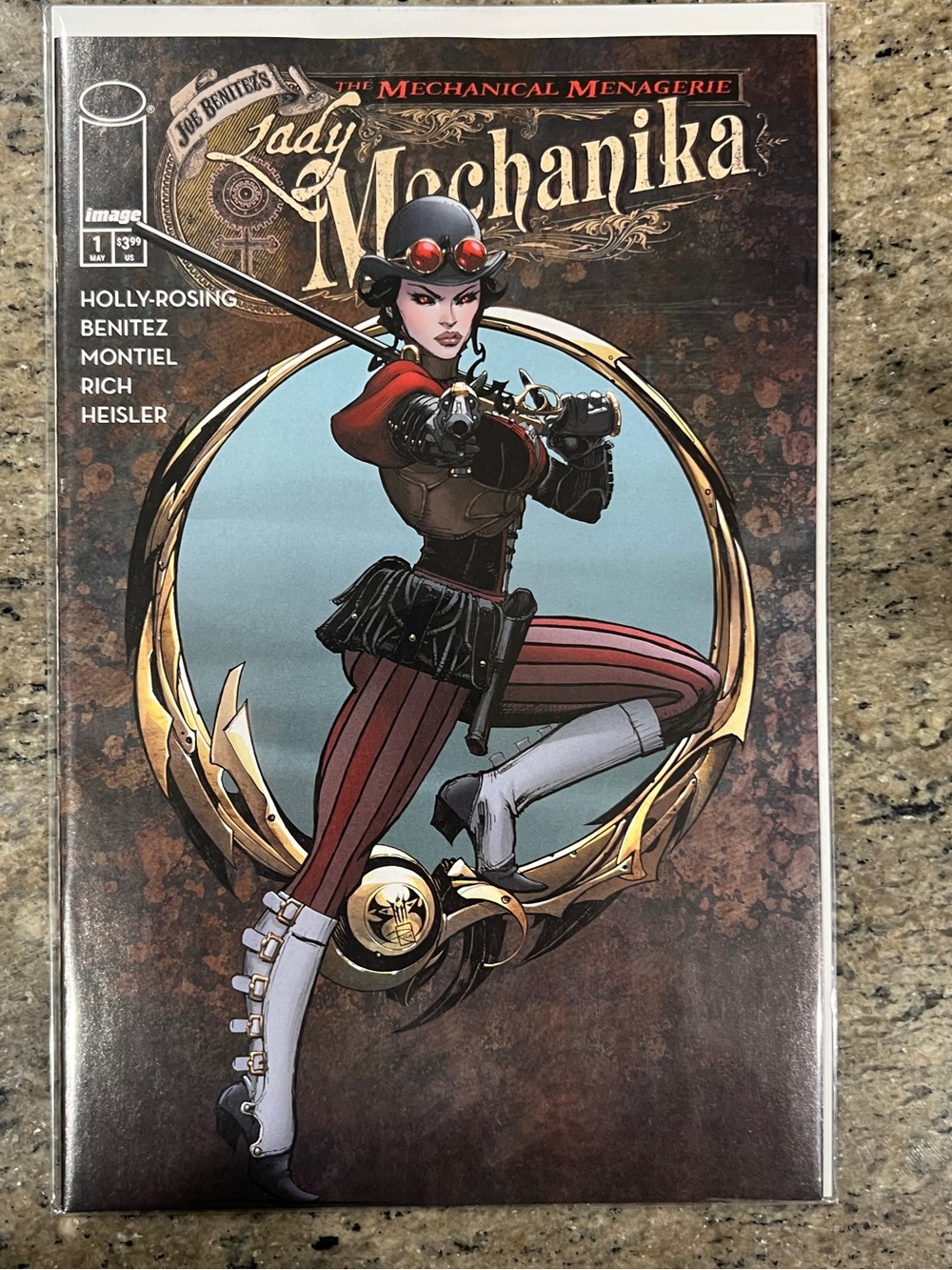 Lady Mechanika #1 The Mechanical Menagerie (Image Comics) Cover B First Print